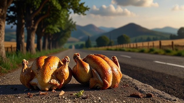 Spain - chicken road game